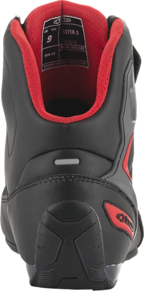 Alpinestars Faster-3 csizma  Fekete/Szürke/Piros 7, 4, nordicamoto.ro