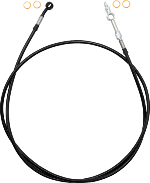 Ez Install Brake Line Black, Clear Pvc Coating, 1, nordicamoto.ro