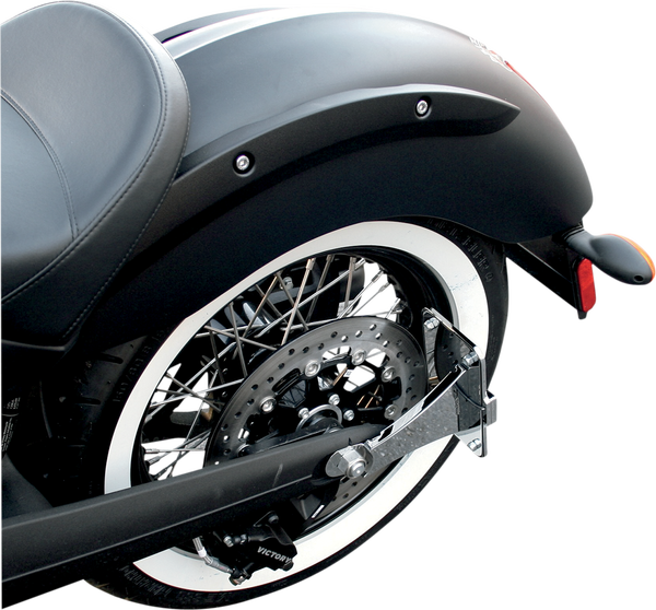 Victory Side-mount License Plate White, 3, nordicamoto.ro
