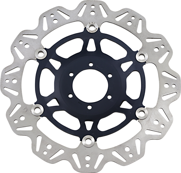 Vr Series Vee-rotor Black, Stainless Steel, 1, nordicamoto.ro