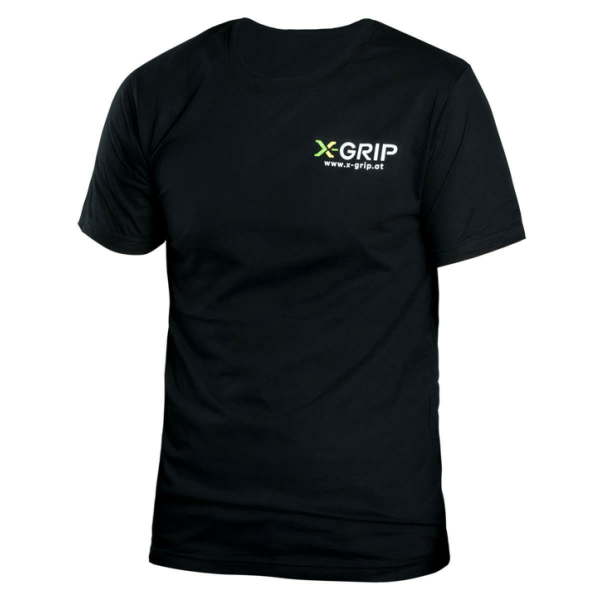 X-Grip logós fekete póló, XXL méret, 2, nordicamoto.ro