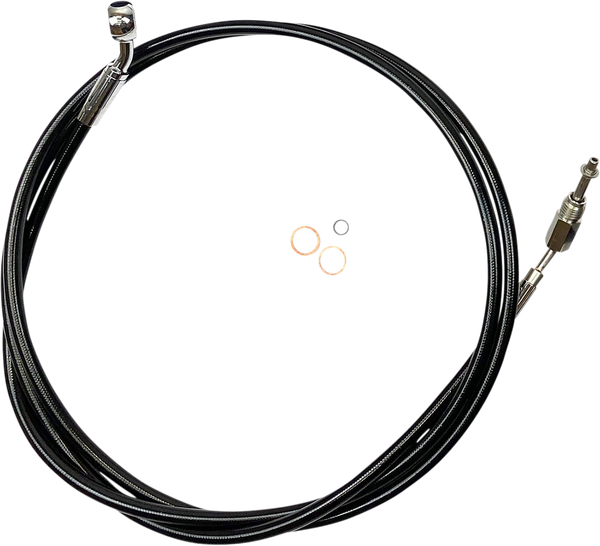Hydraulic Clutch Line Stainless With Black Coating, 1, nordicamoto.ro