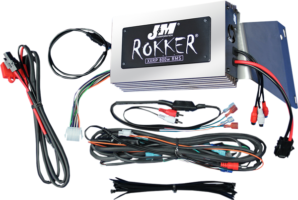 Rokker® Xxr 800w 4-channel Dsp Programmable Amplifier Kit, 2, nordicamoto.ro