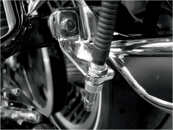 Low Mount Antenna Relocation Kit Polished, 1, nordicamoto.ro