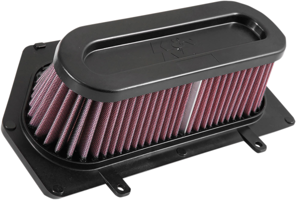 Sportbike Race-spec High-flow Air Filter Black, Red, 1, nordicamoto.ro