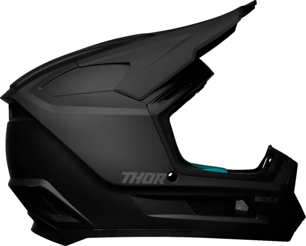 Thor Fleet Blackout gyermek sisak – fekete, L-es méret, 5, nordicamoto.ro