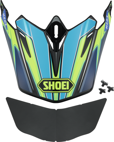 SHOEI VFW06/VFWR sisak – szürke / piros / fekete, 18, nordicamoto.ro