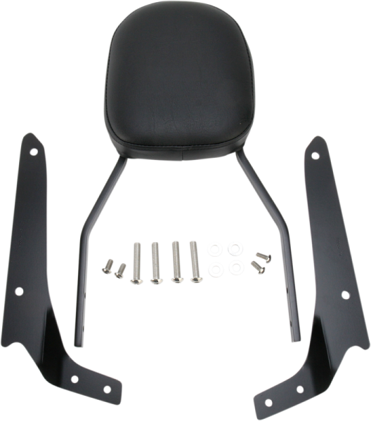 Square Sissy Bar Kit Black, 1, nordicamoto.ro