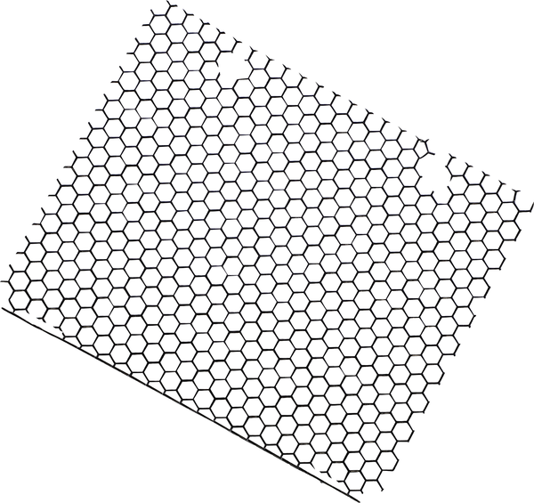 Oil Cooler Guard Silver, 1, nordicamoto.ro