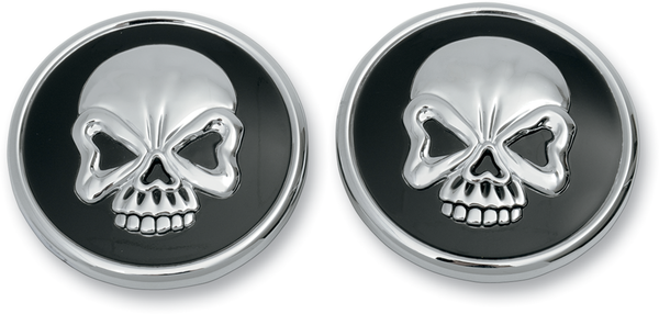 Skull Gas Cap Black, 1, nordicamoto.ro