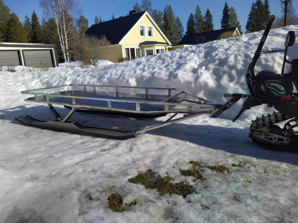 Sno-X Tundra Snowmobile Trailer Heavy Duty, 1, nordicamoto.ro