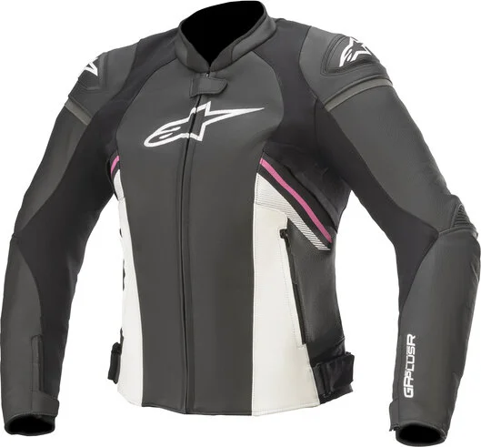 Women's Stella Gp Plus R V3 Leather Riding Jacket Black 48, 4, nordicamoto.ro