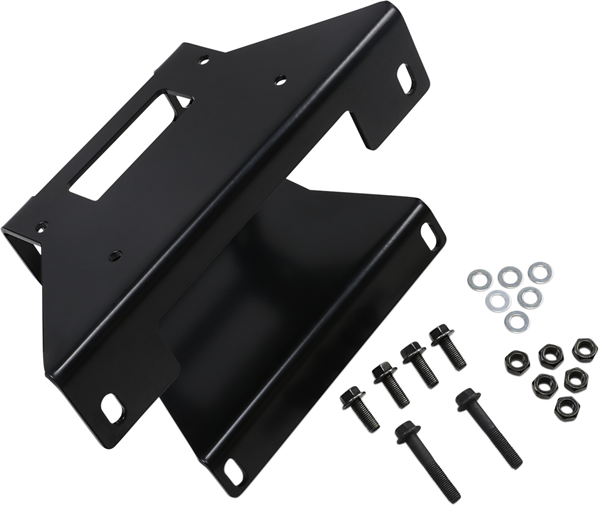 Winch Mount Kit Black, 2, nordicamoto.ro