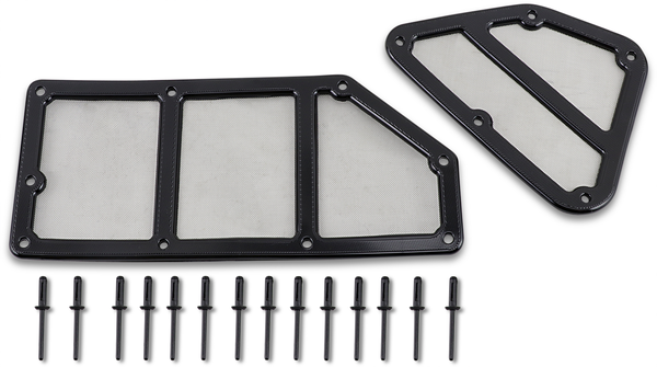 Hot Air Elimination Kit Black, 1, nordicamoto.ro