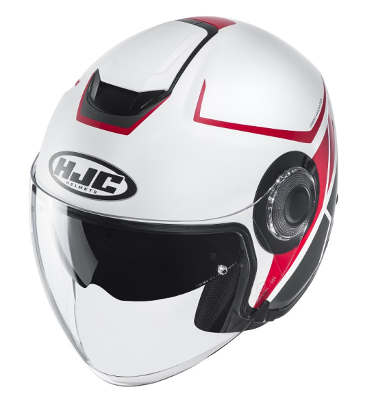 Casca HJC i40 Camet Portocaliu Alb M, 5, nordicamoto.ro