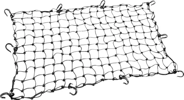 Adjustable Cargo Net Black, 1, nordicamoto.ro