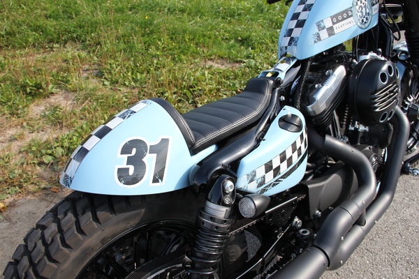 Rear Fender Cafe With Seat Black, 4, nordicamoto.ro