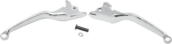 Wide Blade Lever Set Silver, 1, nordicamoto.ro