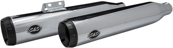 Grand National Ec Slip-on Mufflers Chrome, 2, nordicamoto.ro