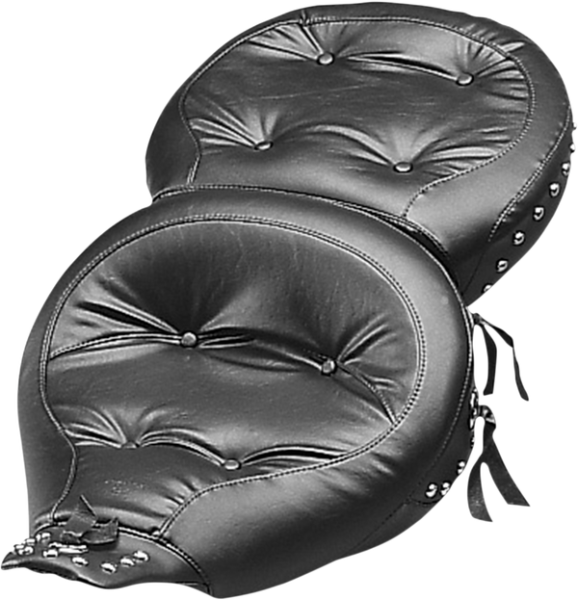 Studded Touring 2-up Vinyl Seat Black, 1, nordicamoto.ro