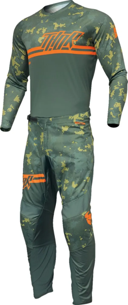 Tricou Thor Sector Digi Green 4XL, 2, nordicamoto.ro