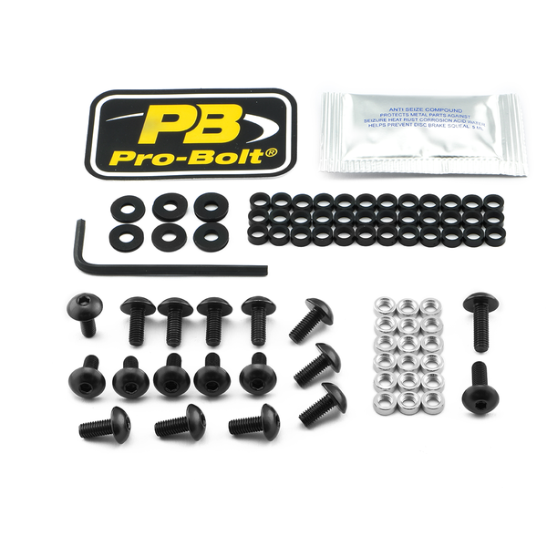 Fairing Bolt Kit For Ktm Black, 1, nordicamoto.ro