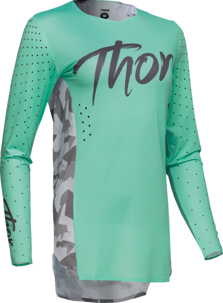 Thor Sportmode Enduro női póló, Shadow Green, Gray, XS, 4, nordicamoto.ro