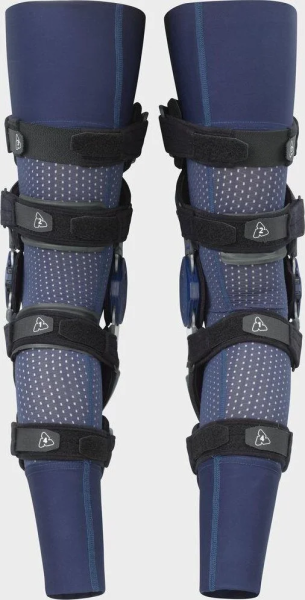 Husqvarna X-Frame Hybrid Blue L térdvédők, 2, nordicamoto.ro