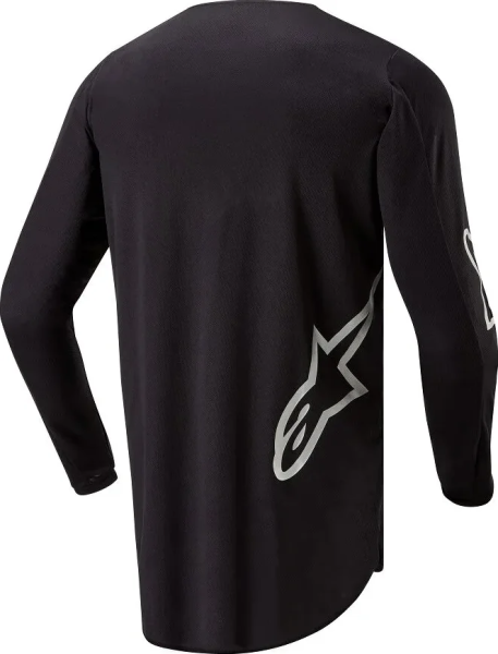Alpinestars Fluid Graphite Black póló, 3XL, 2, nordicamoto.ro