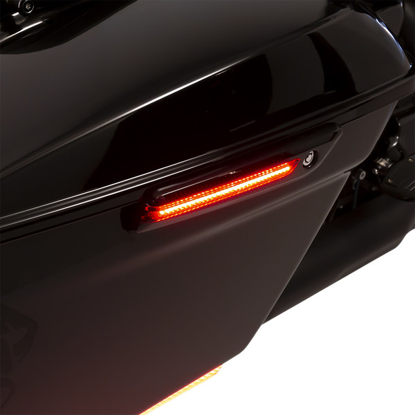 Led Saddlebag Hinge Covers Black, 1, nordicamoto.ro