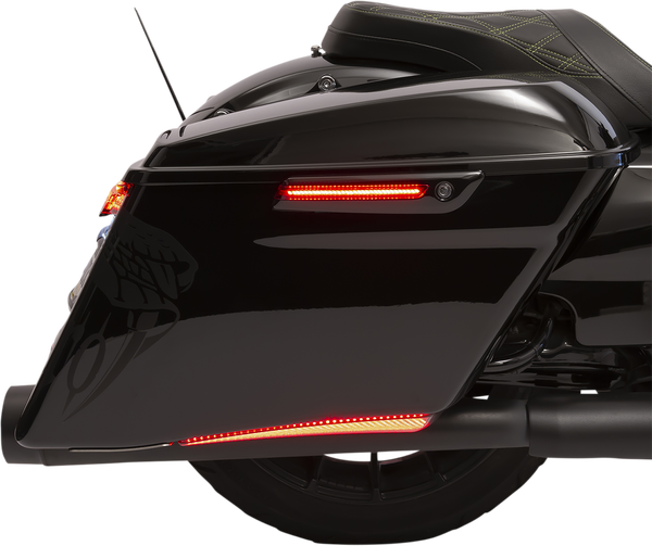 Led Saddlebag Hinge Covers Black, 4, nordicamoto.ro