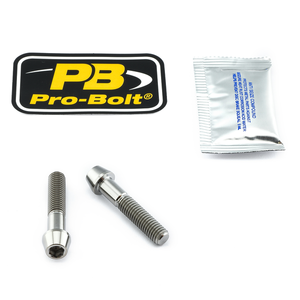 Titanium Clip-on / Handle Bar Mount Bolt Kit, 1, nordicamoto.ro