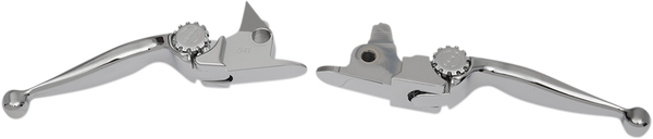 Journey Adjustable Lever Set For Harley Models Silver, 1, nordicamoto.ro
