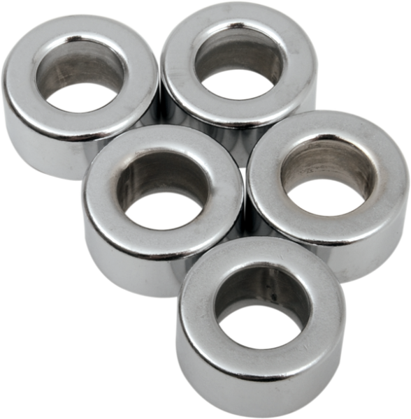 Replacement Spacers Silver, 2, nordicamoto.ro