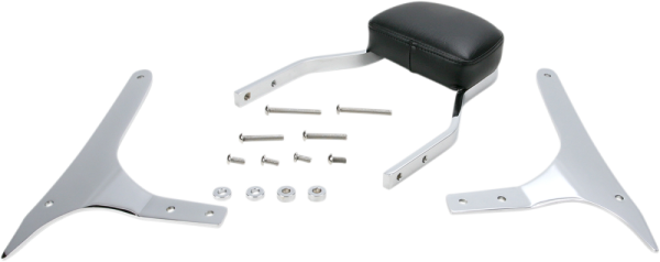 Square Sissy Bar Kit Chrome, 1, nordicamoto.ro