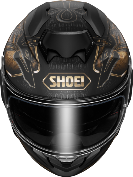 SHOEI GT-AIR3 NILE TC-9 teljes arcú sisak, fekete/matt barna, M-es méret, 5, nordicamoto.ro