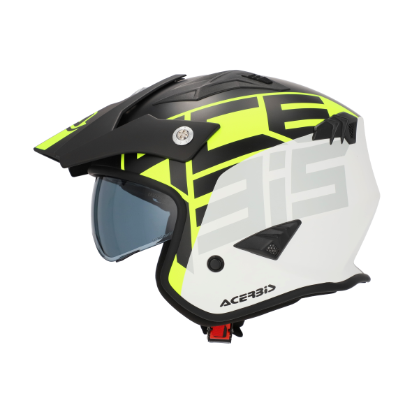 Acerbis Aria Sport Jet sisak, fekete/fluoreszkáló sárga, XS, 9, nordicamoto.ro