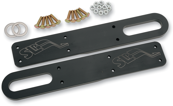 Slide Rail Extensions Black, White, 1, nordicamoto.ro