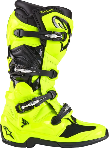 Alpinestars Tech 7 sárga csizma, 40,5-es méret, 8, nordicamoto.ro