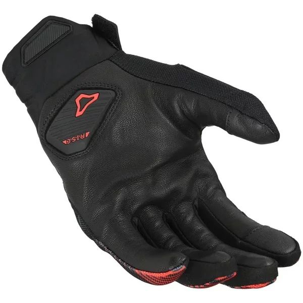Manusi de piele MACNA OBTAIN LEATHER 3XL Negru/Rosu, 21, nordicamoto.ro