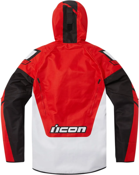 Icon Airform Retro Red S textildzseki, S méret, 11, nordicamoto.ro