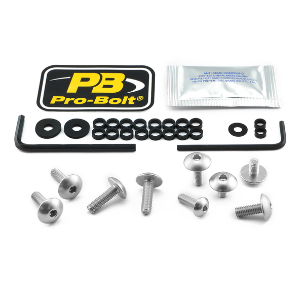 Fairing Bolt Kit For Triumph Silver, 1, nordicamoto.ro