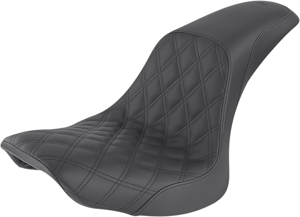 Profiler Lattice Stitch Seat Black, 1, nordicamoto.ro