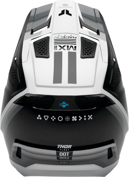 Thor Fleet Defy sisak, fehér/fekete, XL, 4, nordicamoto.ro