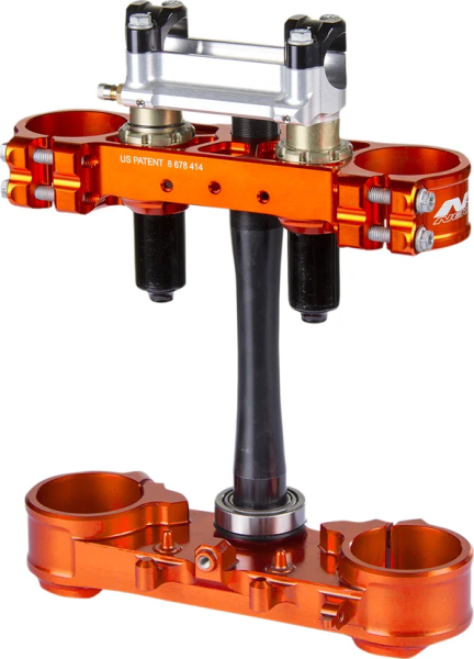 Sfs Complete Triple Clamp Orange, 1, nordicamoto.ro