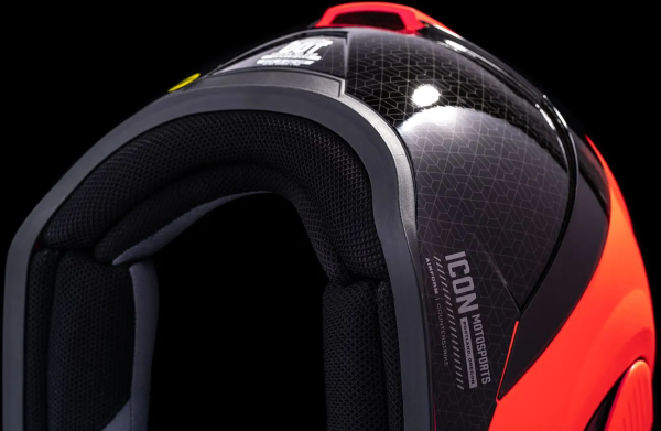 Icon Airform Counterstrike Mips® piros XL sisak, 14, nordicamoto.ro