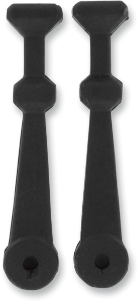 Rubber Hood Latches Black, 1, nordicamoto.ro
