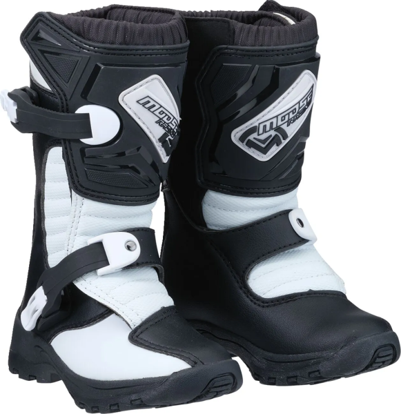 Moose Racing S18C M1.3 gyermekcsizma, fekete/fehér, 32-es méret, 1, nordicamoto.ro