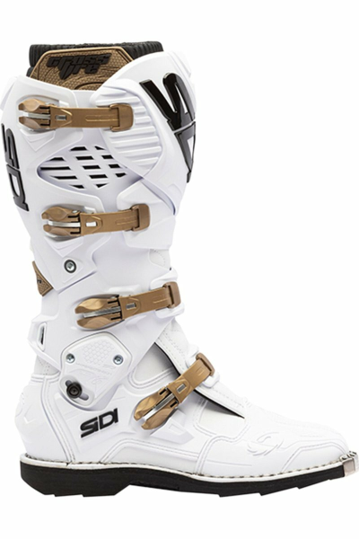 Sidi Crossfire 3 MX/Enduro csizma, fehér/bronz, 1, nordicamoto.ro