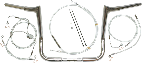 1-1/4(r) Viking Handlebar Installation Kit Silver, 1, nordicamoto.ro